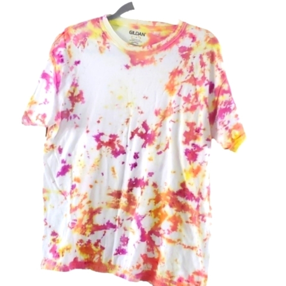 Gildan Tie dyed tee shirt Large - Picture 1 of 4